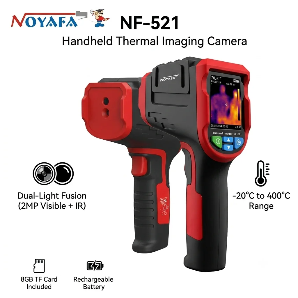 Nf 521 Thermal Imaging Camera - Caméra thermique portable NOYAFA NF-521 2MP
