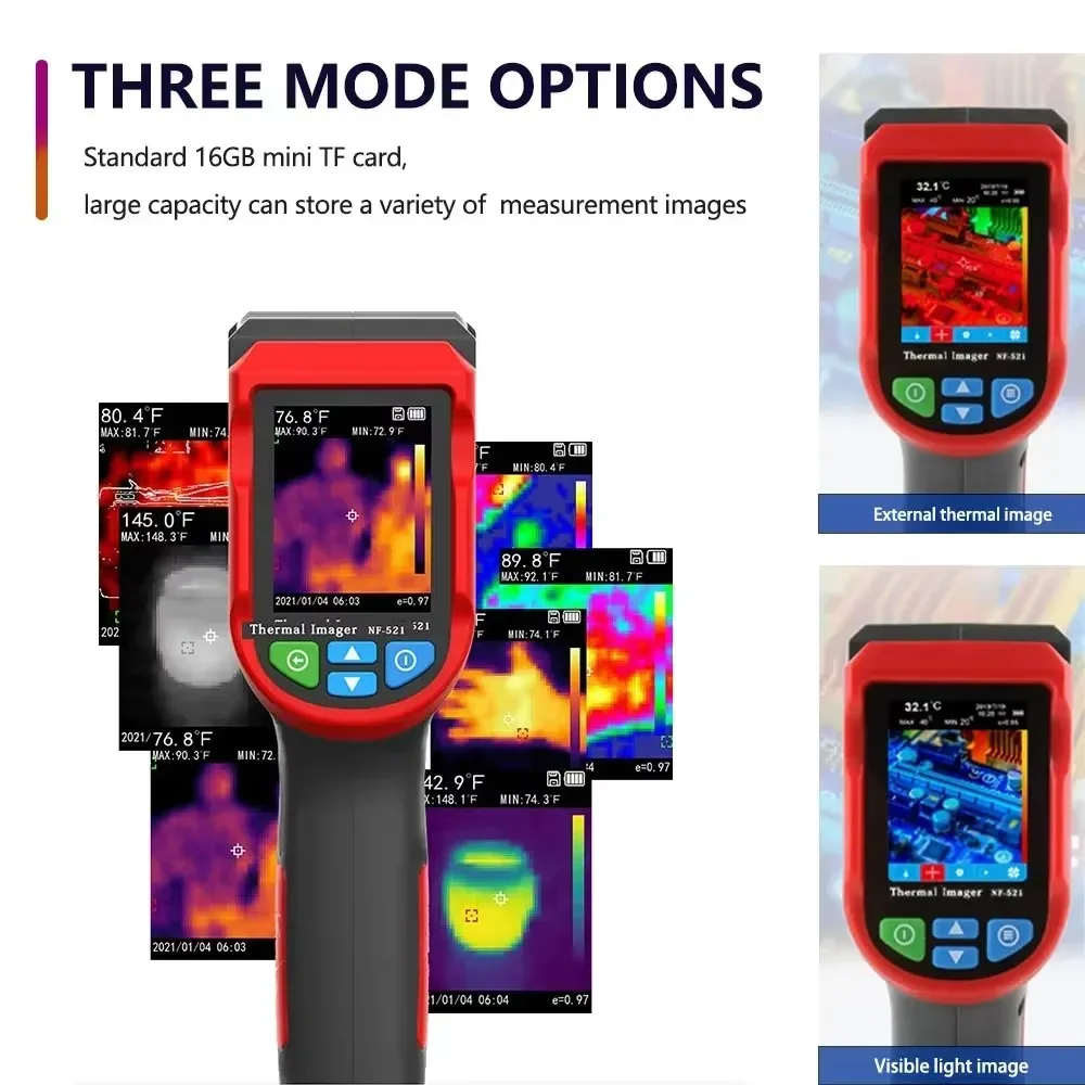 Capteur d'imageur thermique in - Nf 521 Thermal Imaging Camera avis et prix