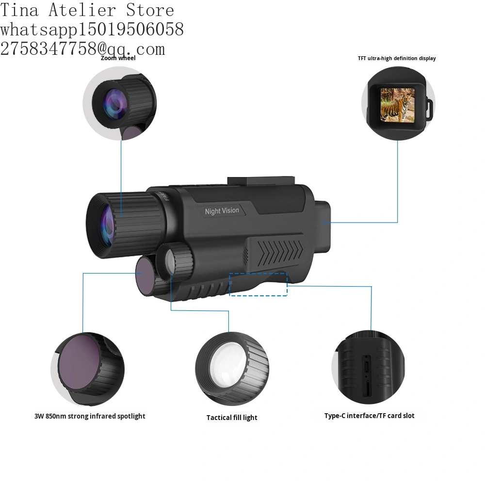 Z9001 Lunette Thermique Monocu - Thermal Scope Night Vision Monocular avis et prix