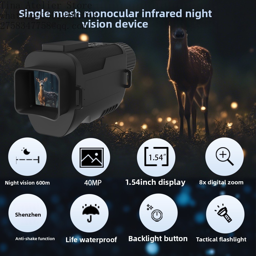 Z9001 Lunette Thermique Monocu - Thermal Scope Night Vision Monocular avis et prix