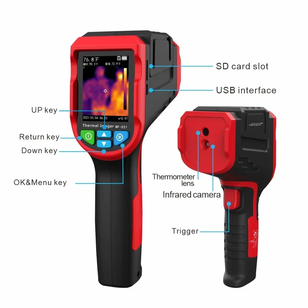 Caméra thermique à imagerie th - Nf 521 Thermal Imaging Camera avis et prix